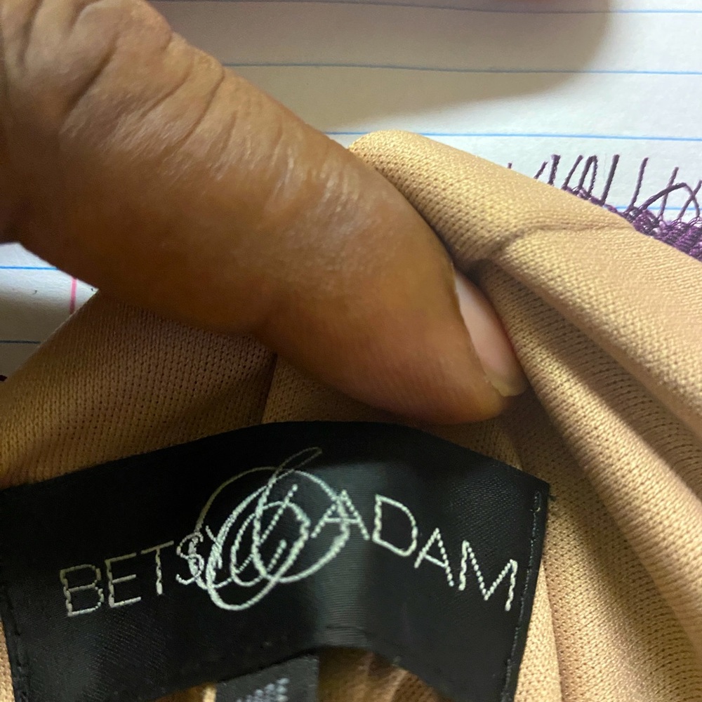 Elegant Laced Purple Gown